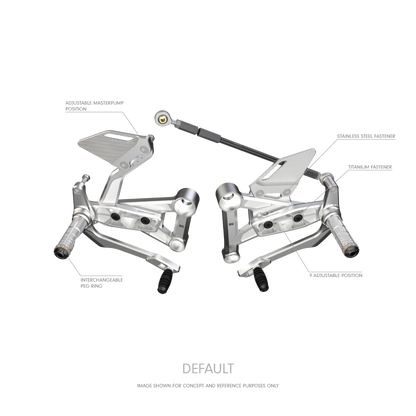 KEKISI Rearsets for KTM 790/890 Duke