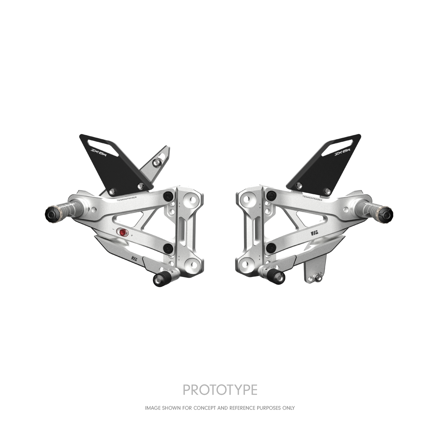 KEKISI Rearsets for Kawasaki ZX-6R (2024-) (In-Development)