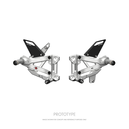 KEKISI Rearsets for Kawasaki ZX-6R (2024-) (In-Development)