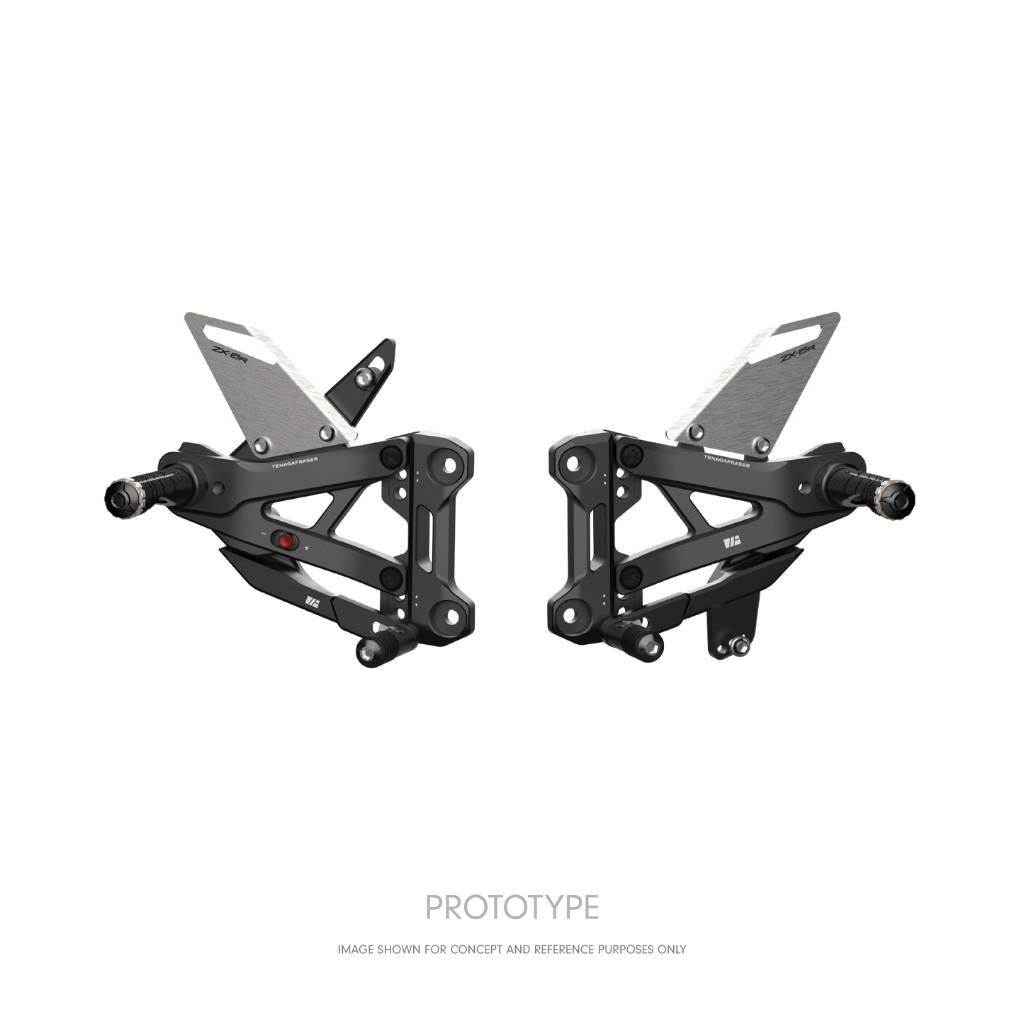 KEKISI Rearsets for Kawasaki ZX-6R (2024-) (In-Development)