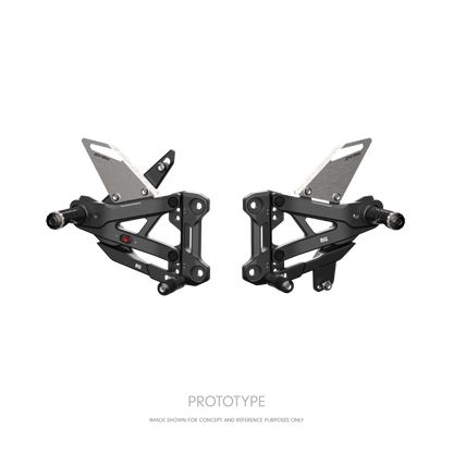 KEKISI Rearsets for Kawasaki ZX-6R (2024-) (In-Development)